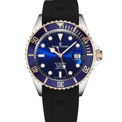 Revue Thommen Herren Armbanduhr Automatic 42 mm Armband Silikon 17571.2855