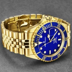 Revue Thommen Herren Automatik Armbanduhr Diver Blau 17571.2215