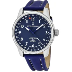 Revue Thommen Herrenuhr Airspeed XL 16050.2535 Blau