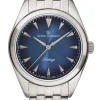 Revue Thommen Schweizer Armbanduhr Heritage Automatik, Edelstahl, Blaues Zifferblatt 39 mm 21010.2135