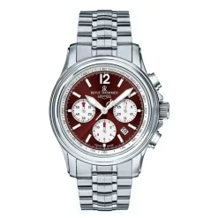 Revue Thommen Herren Automatikuhr Airspeed 16041.6436 Silberfarben, Rot