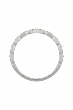 Ring 925/- Sterling Silber rhodiniert Zirkonia Stacking 41184733331550