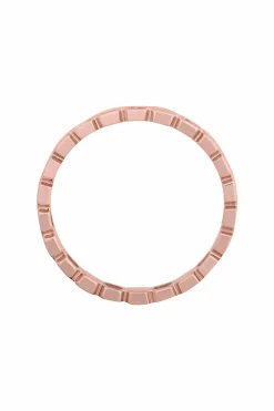 Ring 925/- Sterling Silber rosévergoldet Hexagon Cut Outs Stacking 41184741720158