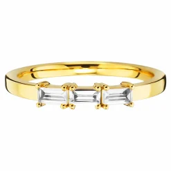 Ring 925/- Sterling Silber vergoldet Weißtopas 41183814254686