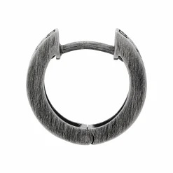 Single Creole 925 Silber matt oxidiert 41185219772510