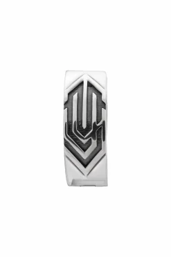 Single Creole 925 Silber matt oxidiert 41185220001886