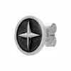 Single Ohrstecker Silber 925 rhodiniert oxidiert Stern 41185220296798