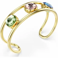 Swarovski Armband Damen Chroma cuff multicolor gold S 5721649