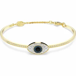 Swarovski Armband Damen Symbolica Evil Eye blau gold 5692171
