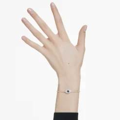 Swarovski Armband Damen Symbolica Evil Eye blau gold 5692171