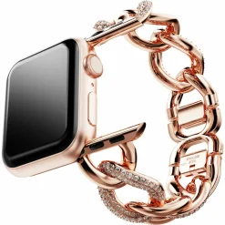 Swarovski Armband kompatibel mit Apple Watch 40 / 41 mm Roségold mit Kristallbesatz 5725785