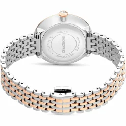 Swarovski Armbanduhr Damen Matrix tennis 7-link rosé bicolor 5672971