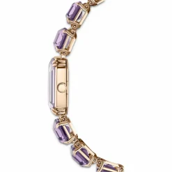 Swarovski Armbanduhr Damen Millenia Octagon mauve champagnergold 5722364