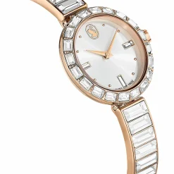 Swarovski Armbanduhr Damen Matrix bangle White roségold 5677484