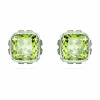 Swarovski Birthstone Ohrstecker August Grün-Kristall Rhodium 5661958