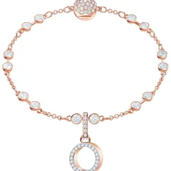 Swarovski Charm Damen Remix Collection Buchstabe O Roségold 5437607