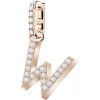 SWAROVSKI Charm für Damen, Alphabet W Kristall Roségold 5440422