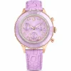 Swarovski Chronograph Damen Octea Chrono violett roségold 5690804