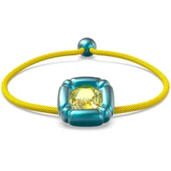Swarovski Damen Armband Dulcis Kissenschliff, Blau 5613667