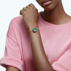 Swarovski Damen Armband Dulcis Kissenschliff, Blau 5613667