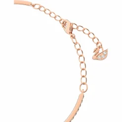 Swarovski Damen Armband Una Rundschliff Rot Roségold 5620553