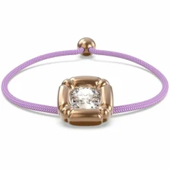 Swarovski Damen Dulcis Armband Kissenschliff, Roségold, Roségold-Legierungsschicht 5617983