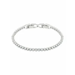 Swarovski Damen Gliederarmband Emily mit Kristallchatons Silber 1808960