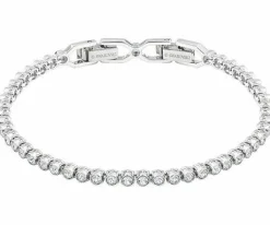 Swarovski Damen Gliederarmband Emily mit Kristallchatons Silber 1808960