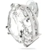 Swarovski Damen Mesmera Ohrclip Einzel, Trilliant-Schliff, Weiß, Rhodiniert 5600752
