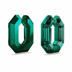 SWAROVSKI Damen Minikreolen Grün LUCENT 5680786