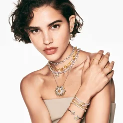 Swarovski Damen Ohrringe Gelb IDYLLIA 5683243