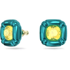 Swarovski Damen Ohrringe Dulcis Ohrstecker Kissenschliff, Blau 5601588