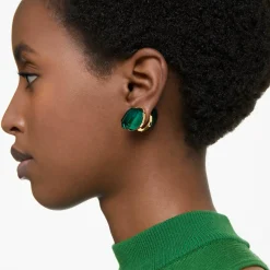SWAROVSKI Damen Ohrstecker Lucent Grün 5626604