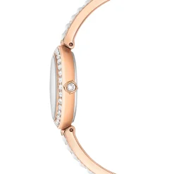 Swarovski Damenuhr Matrix Pearl Bangle Roségold / Weiß 5705406