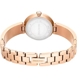 Swarovski Damenuhr Matrix Pearl Bangle Roségold / Weiß 5705406