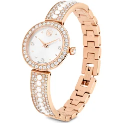 Swarovski Damenuhr Matrix Pearl Bangle Roségold / Weiß 5705406