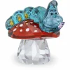 Swarovski Dekofigur Unisex Alice in Wonderland Caterpillar Kristallfigur Multicolor 5670225