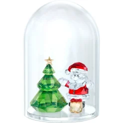 Swarovski Glasglocke – Weihnachtsbaum & Santa 5403170