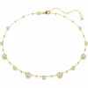 Swarovski Halskette Damen Imber all around weiß goldfarben 5680090