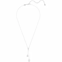 Swarovski Halskette Damen Dextera Y Pendant Sphere and Cube weiß rhodiniert 5693207