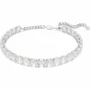 Swarovski Halskette Damen Millenia Choker Octagon weiß rhodiniert 5696292