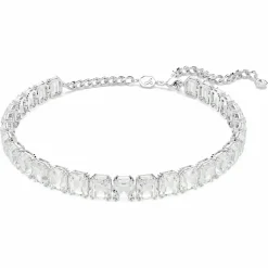 Swarovski Halskette Damen Millenia Choker Octagon weiß rhodiniert 5696292