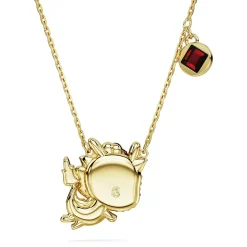 Swarovski Halskette Damen Chinese Zodiac Dragon Gelb Gold‑Tone 5676540