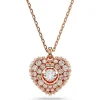 SWAROVSKI Halskette Damen IDYLLIA Heart Weiß/Roségold 5680402