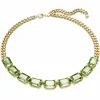 Swarovski Halskette Unisex Millenia Grün/Gold 5671255