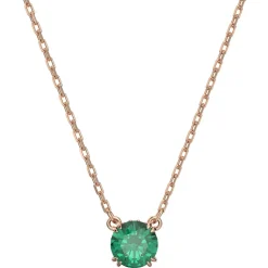 Swarovski Halskette Unisex Constella Grün/Roségold 5639753