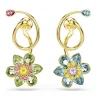 Swarovski Idyllia Drop-Ohrhänger Verschiedene Schliffe, Blume, Mehrfarbig 5709025