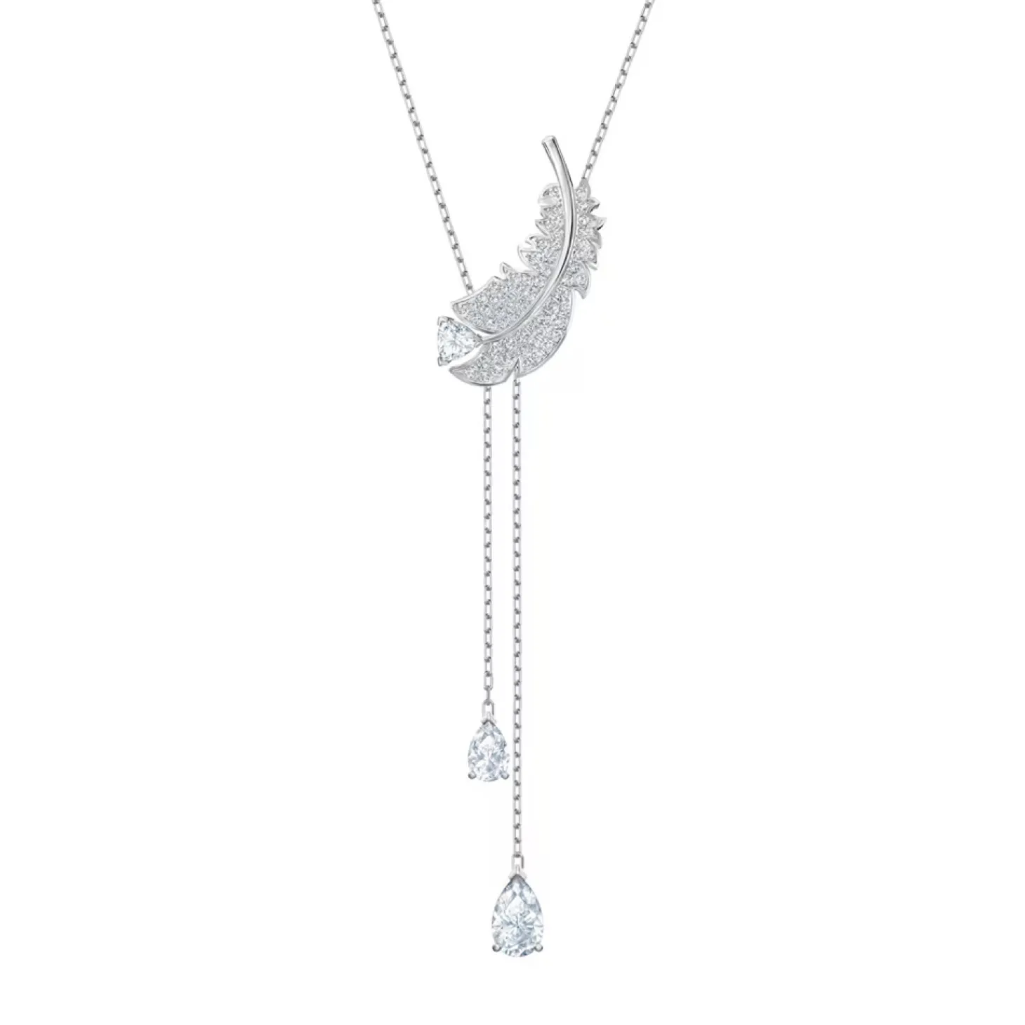 Swarovski IDYLLIA:NECKLACE Y CZWH/CRY/RHS 5493397