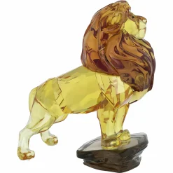 Swarovski Kristallfigur Mufasa „The Lion King“ Gelb, Braun 5680764