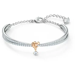 Swarovski Lifelong Heart Armreif Damen Weiß 5516544